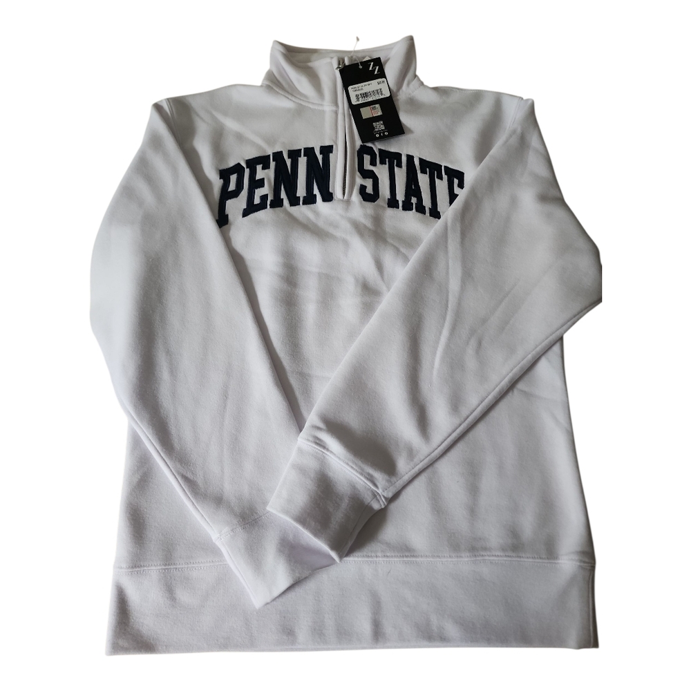 Penn State Women White Turtleneck Sweater